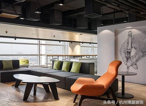 大氣又有情懷的工業風辦公室裝修設計，簡直帥呆了